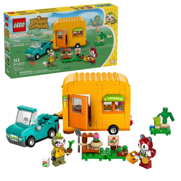 LEGO Animal Crossing Садовый магазин на колесах Лейфа 77054 - детский товар
