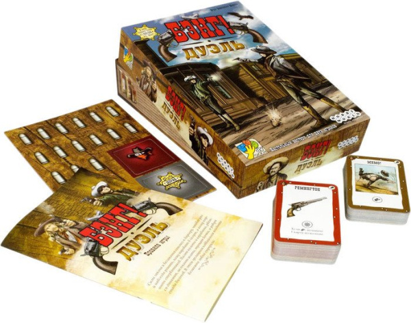 Настольная игра Мир Хобби Бэнг! Дуэль - детский товар