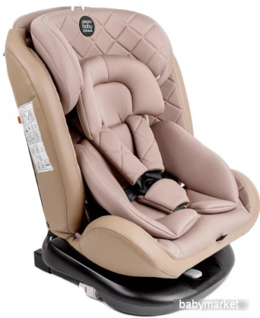 Детское автокресло Amarobaby Brilliant Isofix AMARO-2003-BrBe (бежевый)