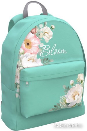 Школьный рюкзак Erich Krause EasyLine 17L Pastel Bloom. Minty 61939