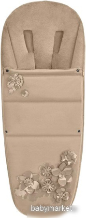 Вкладыш для прогулочного блока Cybex Platinum Footmuff SF (nude beige)