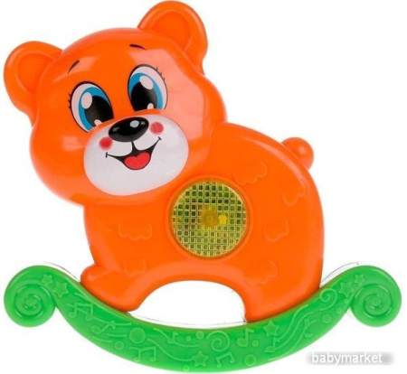 Интерактивная игрушка Умка Медвежонок-качалка HT589-R
