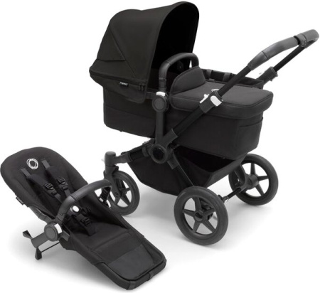 Универсальная коляска Bugaboo Donkey 5 (2 в 1, black/midnight black)