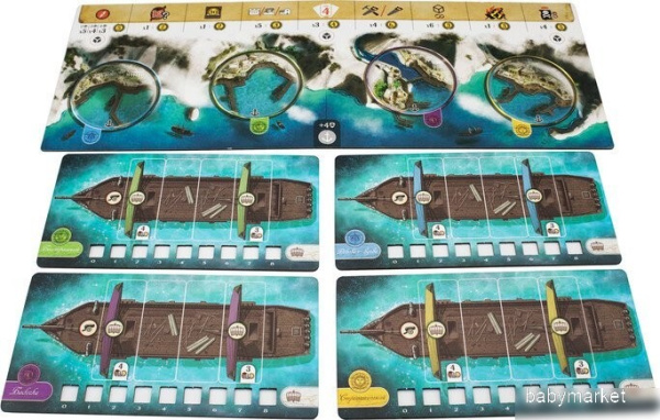 Настольная игра Lavka Games Легенды морей (Dead Reckoning) - детский товар