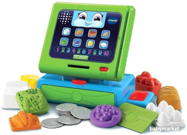VTech Моя интерактивная касса 80-81673R - детский товар
