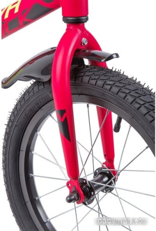 Купить Novatrack Tornado 16 (красный/желтый, 2019) для детей - фото товара