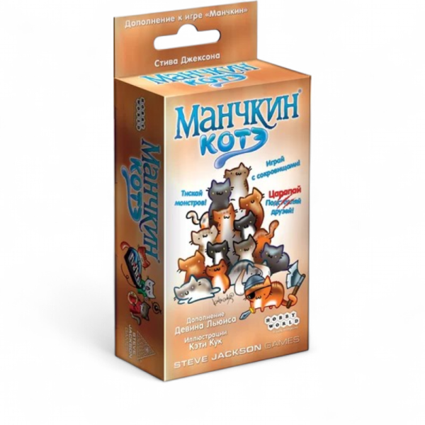 Дополнение к настольной игре Мир Хобби Манчкин: Котэ - детский товар