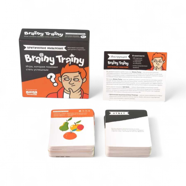 Настольная игра Brainy Trainy Критическое мышление УМ546 - детский товар