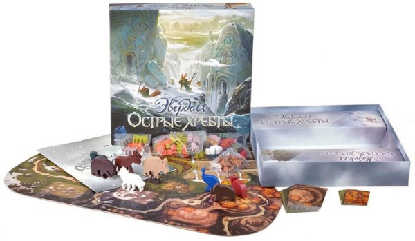 Настольная игра Мир Хобби Эверделл: Острые хребты. Делюкс (дополнение) - детский товар