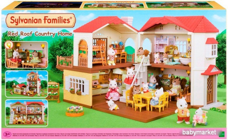Кукольный домик Sylvanian Families Большой дом со светом 5302