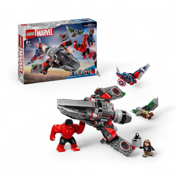 LEGO Super Heroes Битва Капитана Америки против Красного Халка 76292 - детский товар