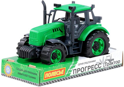 Трактор Полесье Прогресс 94162 (зеленый)