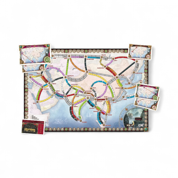 Дополнение к настольной игре Мир Хобби Ticket To Ride: Азия - детский товар