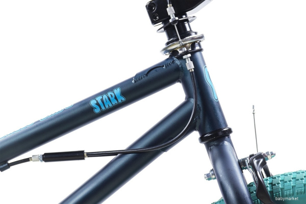 Stark Madness BMX 2 2025 (темно-еловый/матовый голубой/голубой) - детский товар