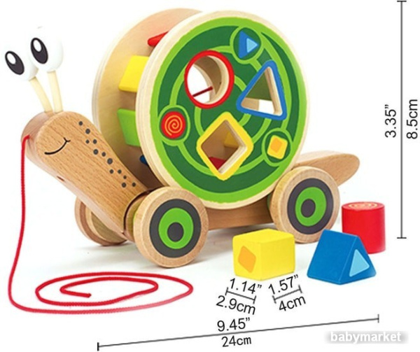 Hape Улитка E0349 - детский товар