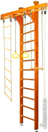 Детский спортивный комплекс Kampfer Wooden Ladder Ceiling №3 (3 м, классический)