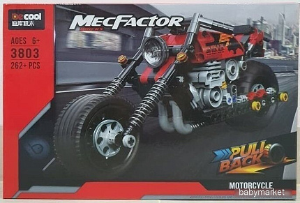 Конструктор Decool MecFactor 3803 Мотоцикл
