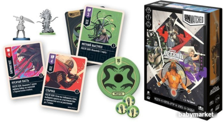 Купить Настольная игра GaGa Games Unmatched: Битва Легенд Том 1 GG215 для детей - фото товара