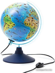 Школьный глобус Globen Зоогеографический с подсветкой INT12100296