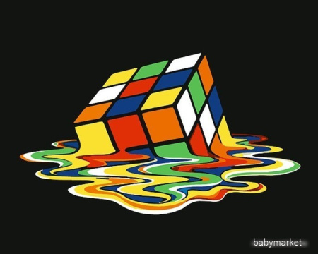 Картина по номерам Darvish Кубик-рубика DV-14327