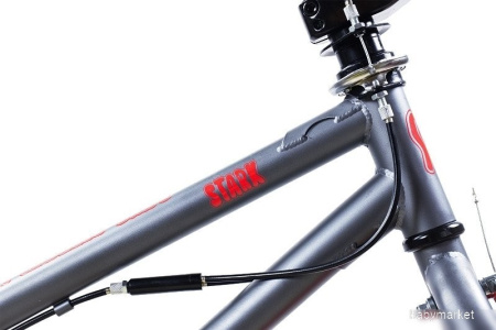 Купить Stark Madness BMX 3 2025 (темно-серый матовый/красный) для детей - фото товара