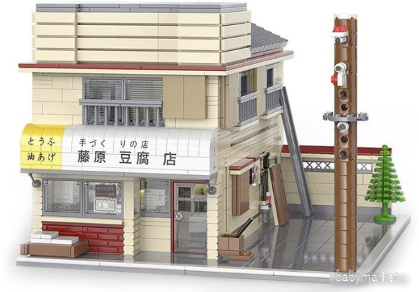 CaDa Initial D Fujiwara Tofu Shop C61031W - детский товар