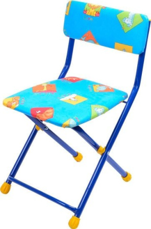 Детский стул Nika СТУ1 (зверята на синем)
