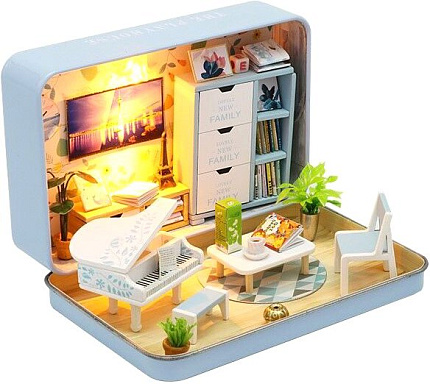 Румбокс Hobby Day DIY Mini House Парижские каникулы (S931)