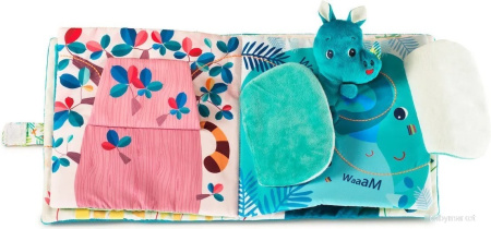 Купить Lilliputiens Книжка мягкая Мариус ищет папу 83099 для детей - фото товара