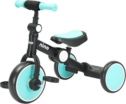 Детский велосипед Nino JL-104 (бирюзовый/черный)