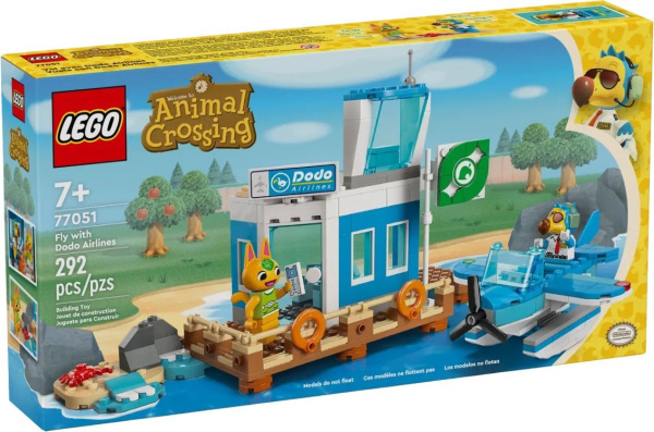 LEGO Animal Crossing 77051 Летайте с Додо Эйрлайнс
