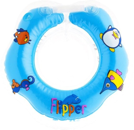 Круг на шею для купания Roxy-Kids Flipper FL001-B