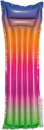 Надувной матрас Bestway Rainbow 44041 (розовый/оранжевый/зеленый)