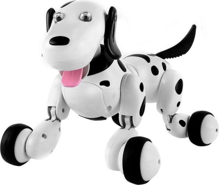 Интерактивная игрушка Happycow Smart Dog 777-338 (белый/черный)