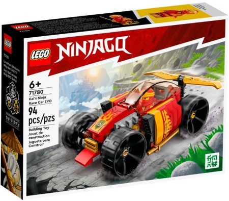 Конструктор LEGO Ninjago 71780 Гоночный автомобиль Кая EVO