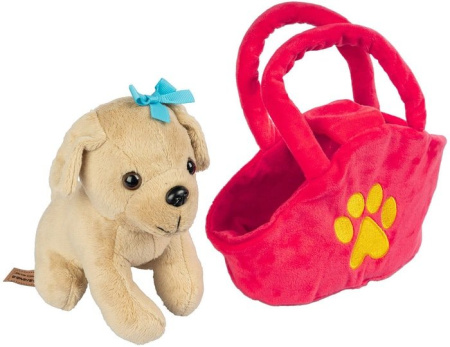 Интерактивная игрушка Bondibon Собака в сумочке ВВ4616