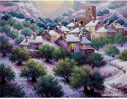 Алмазная мозаика Darvish Живописная деревушка DV-9517-11