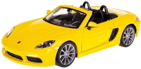 Bburago Porsche 718 Boxster S 18-43049 (желтый)