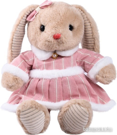 Классическая игрушка Milo Toys Little Friend Зайка в розовом платье 9905645