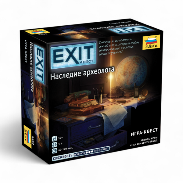 Настольная игра Звезда Exit-Квест. Наследие археолога