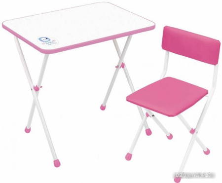 Детский стол Nika КНД1/Р (розовый)