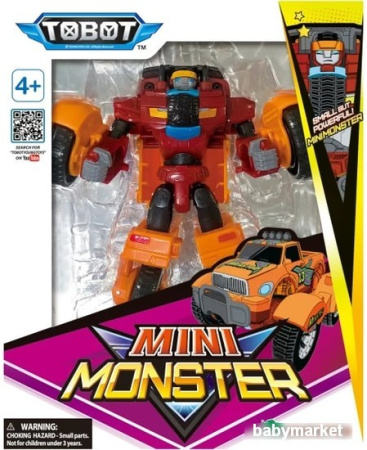 Трансформер Young Toys Tobot Mini Monster 301097
