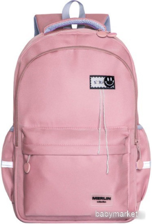 Городской рюкзак Merlin M813 (розовый)