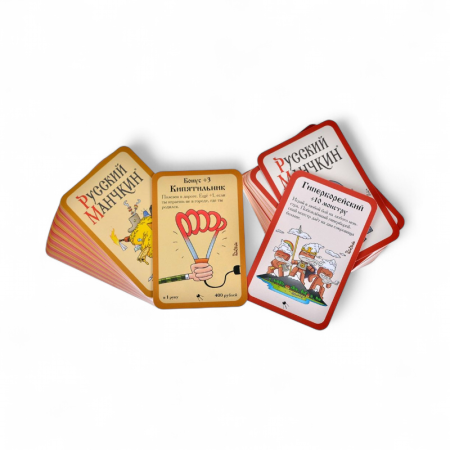 Купить Дополнение к настольной игре Мир Хобби Русский Манчкин 2: Комическая гонка для детей - фото товара