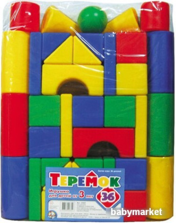 Конструктор/игрушка-конструктор Десятое королевство Теремок-36 00885