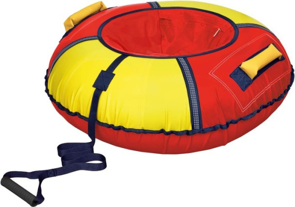 Тюбинг Nika ТБ6К-90/КЖ Красный/Жёлтый