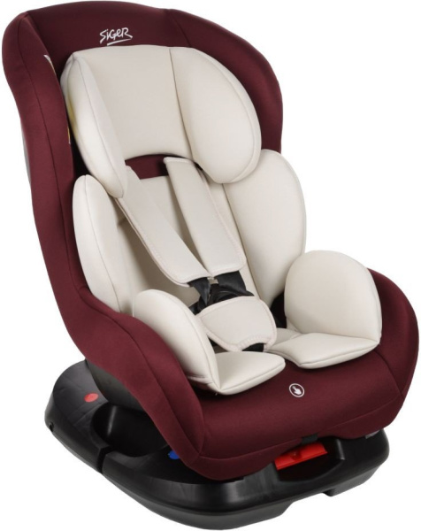 Детское автокресло Siger Наутилус Lux KRES4013 Бархатный гранат