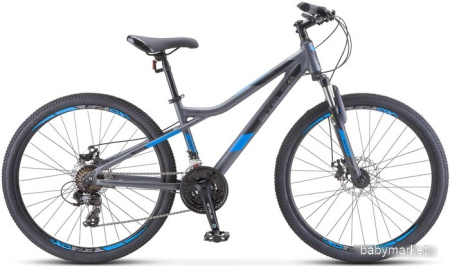 Велосипед Stels Navigator 610 MD 26 V040 р.16 2023 (антрацит/синий)