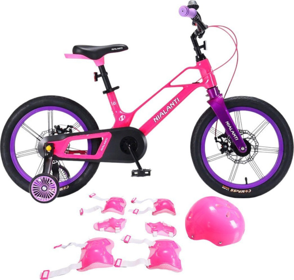 Nialanti Magic 16 MD 2025 (розовый, с комплектом защиты, разобранный)