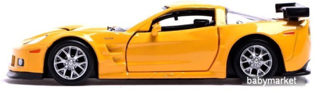 Легковой автомобиль Автоград Chevrolet Corvette C6-R 5120166 (желтый)